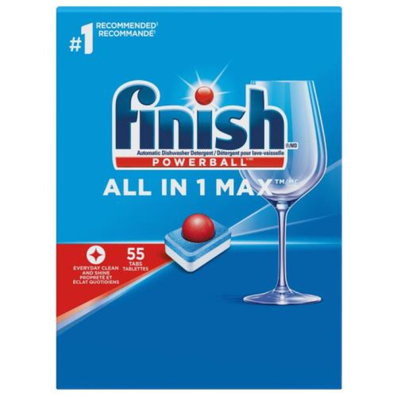 Finish Deep Clean All in One Dishwashing Tabs 55/bx