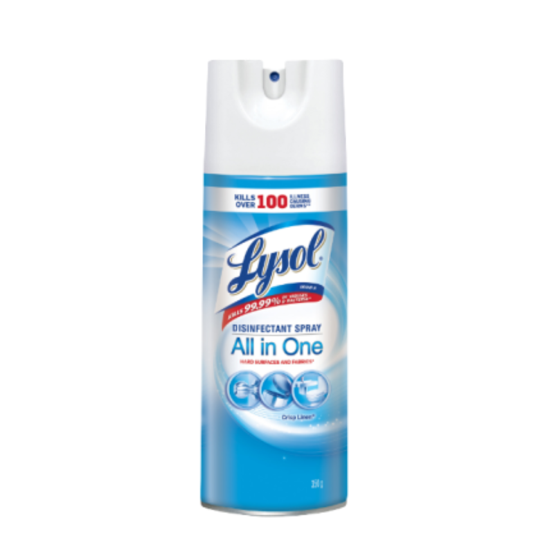 Lysol Disinfectant Spray, Crisp Linen 539g