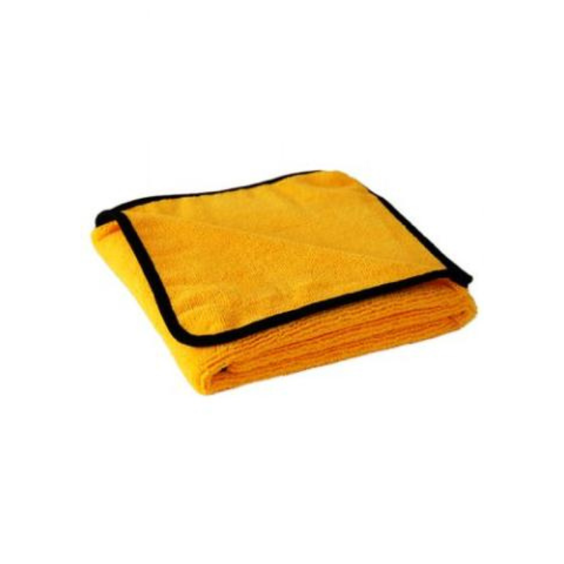 Cloth; Microfiber Heavyweight Towel, Yellow w/Black trim TEC1270