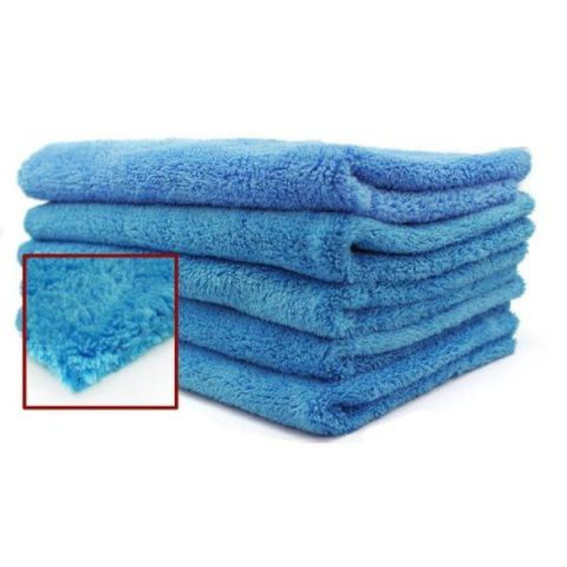 Microfiber Edgeless Ultra Plush Blue Cloth 16