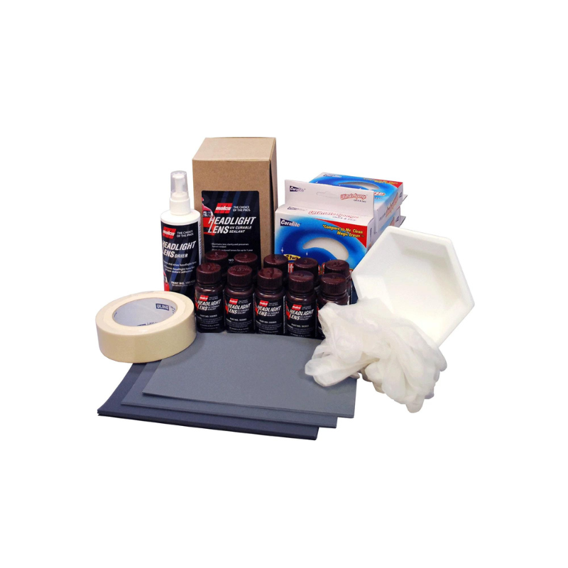 Headlight Restoration Wipe On Kit