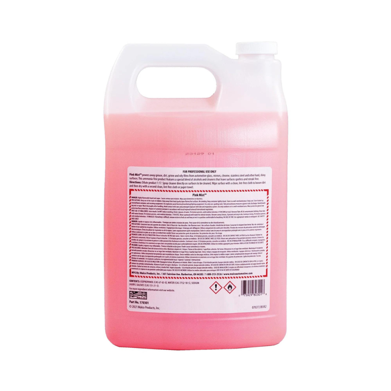 Pink Mist CONCENTRATED Glass Cleaner