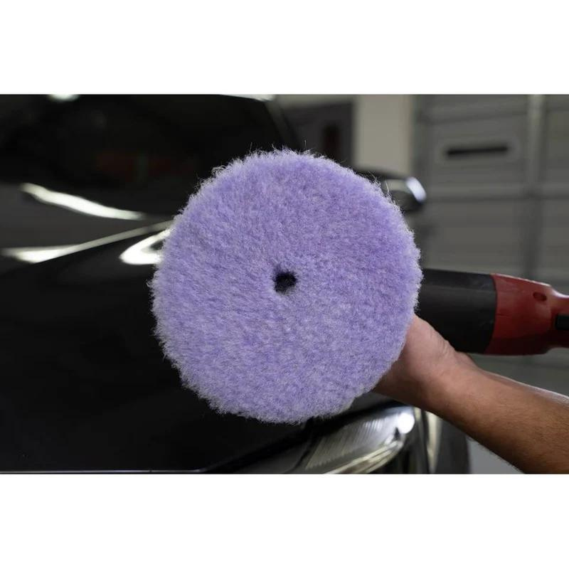 Epic 6.5" Foamed Wool Heavy Duty Pad - Purple